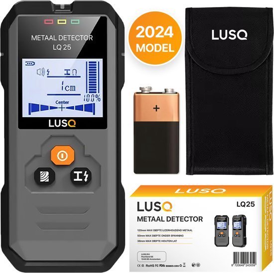 3. LUSQ Leidingdetector — kalibreert zichzelf