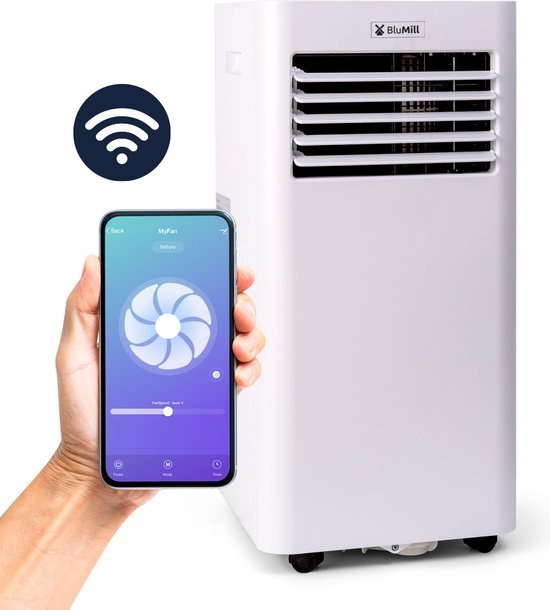 BluMill Smart Airco — WiFi-bediening voor onder de €200